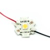 Intelligent LED Solutions Stanley N6J PowerStar LED Array 1-LEDs White 16500K 3V 2.25W ILH-SK01-CW95-SC211-WIR200.