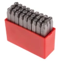 RS Pro 6 mm Engraving Letter Punch Set, 27 Pieces, Chrome Vanadium Steel, Capital A-Z 875-4742