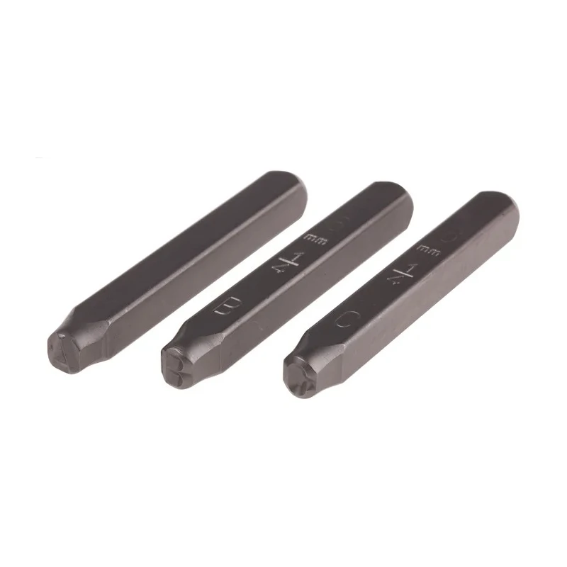 RS Pro 6 mm Engraving Letter Punch Set, 27 Pieces, Chrome Vanadium Steel, Capital A-Z 875-4742