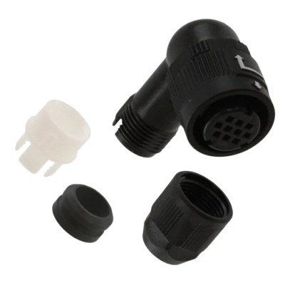 Hirose HR34B Series Circular Cable Connector 10 Contacts Female Plug, Miniature, IP67 IP68 Rated 