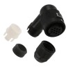 Hirose HR34B Series Circular Cable Connector 10 Contacts Female Plug, Miniature, IP67 IP68 Rated