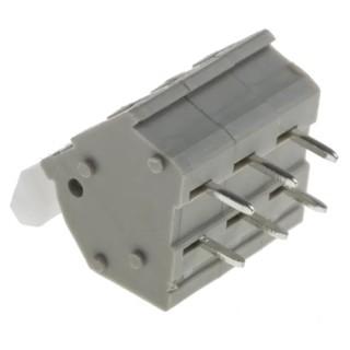 RS PRO 3001 Series 3-Contact 5 mm Pitch 1 Row PCB Terminal Block 300V 10A Polyamide Housing 874-5521