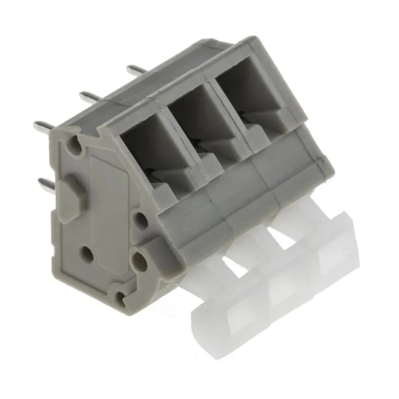 RS PRO 3001 Series 3-Contact 5 mm Pitch 1 Row PCB Terminal Block 300V 10A Polyamide Housing 874-5521