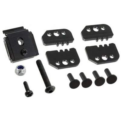 TE Connectivity Crimp Die Set Coaxial Type Black 3 Ports for AMPMODU II Receptacle 58654-2