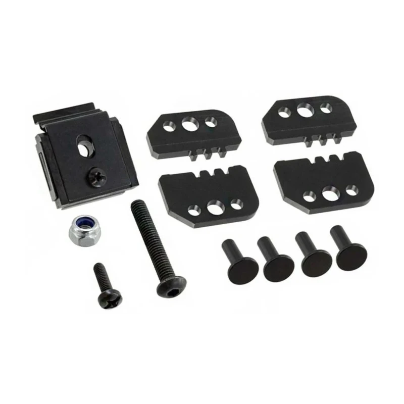 TE Connectivity Crimp Die Set Coaxial Type Black 3 Ports for AMPMODU II Receptacle 58654-2