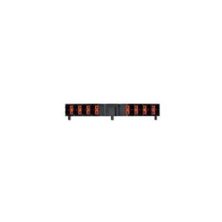 Weidmüller P Series DIN Rail Terminal Block Black 4-Level Push-in 1173830000