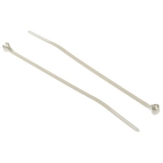 Thomas & Betts Non-Releasable Cable Tie 92 mm Length x 2.3 mm Width, White Polyamide 66 7TAG009570R0002 TY23MFR