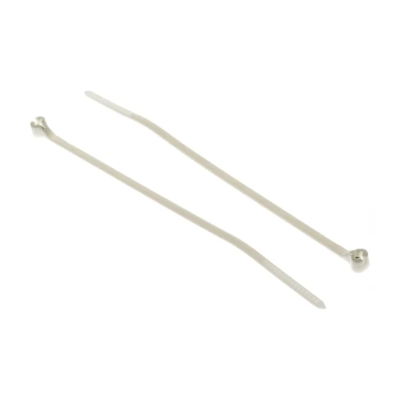 Thomas & Betts Non-Releasable Cable Tie 92 mm Length x 2.3 mm Width, White Polyamide 66 7TAG009570R0002 TY23MFR