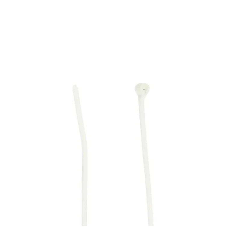 Thomas & Betts Non-Releasable Cable Tie 92 mm Length x 2.3 mm Width, White Polyamide 66 7TAG009570R0002 TY23MFR