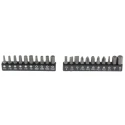 Bahco 53-Piece 1/2 in Drive Hexagon Socket Bit Socket Set Matt Finish Alloy Steel S330L