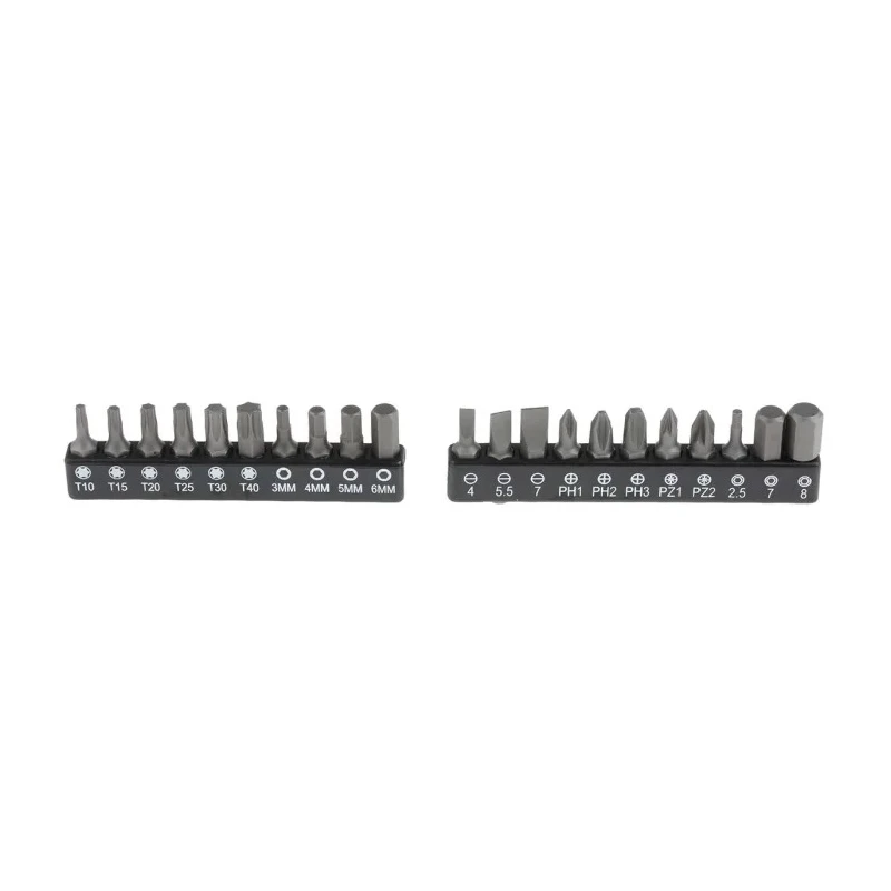 Bahco 53-Piece 1/2 in Drive Hexagon Socket Bit Socket Set Matt Finish Alloy Steel S330L