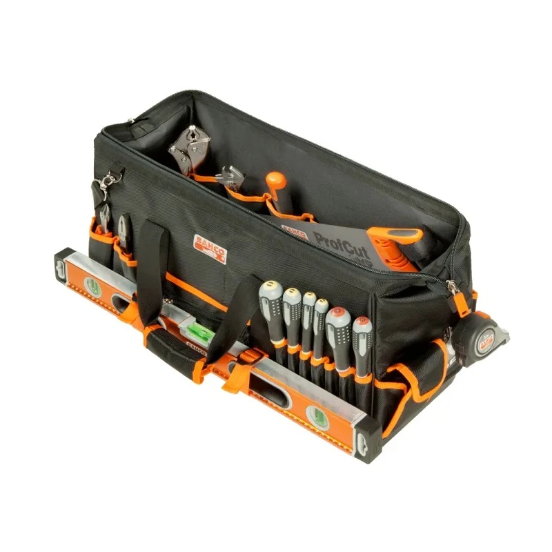 Bahco Polyester Hard Bottom Tool Bag with Shoulder Strap 600 mm x 260 mm x 380 mm 4750FB2-24A