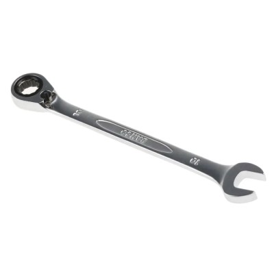 Bahco Ratchet Spanner 10 mm Metric Size Alloy Steel Chrome Finish 159mm Overall Length 1RM-10