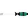 Wera High-Quality Hexagon Nut Driver 4 mm Tip, 125 mm Chrome Plated Stainless Steel Blade, 223 mm Overall Length 05028215001