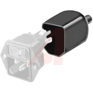 Schurter Polyvinyl Chloride Fuse Cover, Series 0859, UL 94V-0, RoHS, CE, REACH, For Use With FUL and FIZ 0859.0047