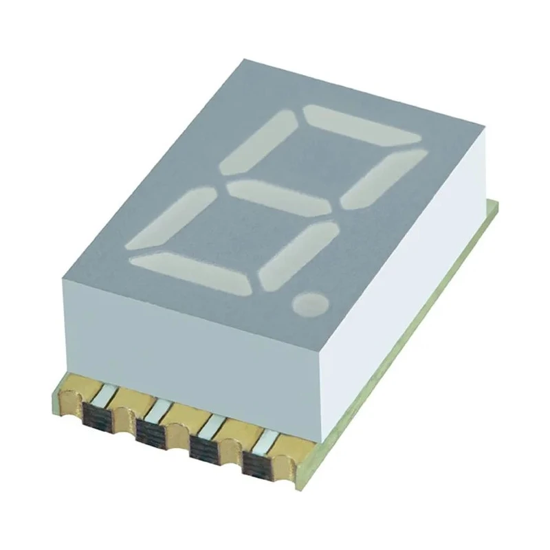 Kingbright 7 Segment LED Display Single Digit Anode Green 25mcd Luminous Intensity KCSA56-123