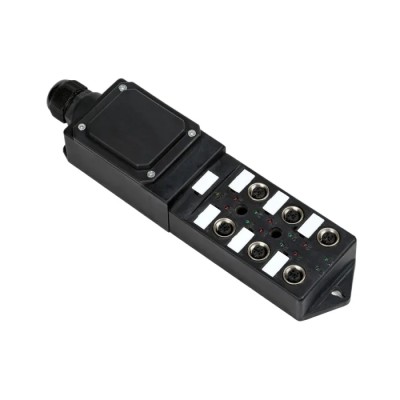 RS PRO Sensor Box 6 Port Junction Box Plastic Housing IP67 24V DC 877-1218