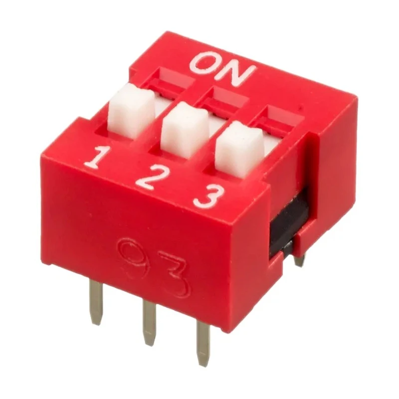 APEM Raised Rotary Coded DIP Switch Through Hole NDS-03-V