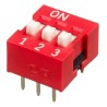APEM Raised Rotary Coded DIP Switch Through Hole NDS-03-V