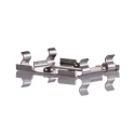 Norgren DIN Rail Kit for Electronic Pressure Sensors, Robust Metal, 36.9mm x 30mm, Model 54D-DINRAIL-CLIP