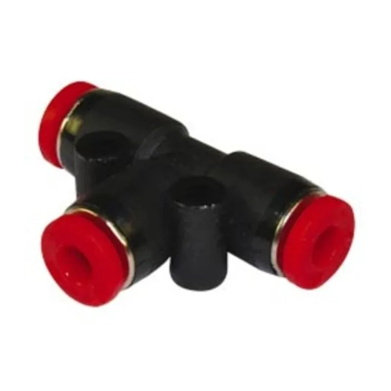 Norgren Pneufit C Series Pneumatic Fitting Female G 1/4 In BSPP Male Push-in 8mm Nickel Plated Brass C00600800