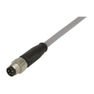 HARTING Female 4 Way Right Angle to Unterminated 4 Way Free End Sensor Actuator Cable 10m 21348300481100