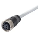 HARTING Female 5 Way Straight to 5 Way Unterminated Sensor Actuator Cable, 1.5 m 21349700598015