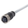 HARTING Female 5 Way Straight to 5 Way Unterminated Sensor Actuator Cable, 1.5 m 21349700598015