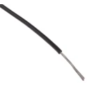 Alpha Wire RS PRO Series Black 0.13 mm² Hook Up Wire, 26 AWG, 7 x 0.16 mm Core Strands, 100 m Length, Polyvinyl UL1429