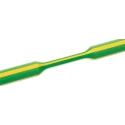HellermannTyton Heat Shrink Tubing Yellow Green 3 mm Sleeve Diameter x 30 m Length 3:1 Shrink Ratio Polyolefin Flame TF31