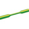 HellermannTyton Heat Shrink Tubing Yellow Green 3 mm Sleeve Diameter x 30 m Length 3:1 Shrink Ratio Polyolefin Flame TF31