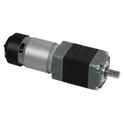 Micromotors Brushed Geared DC Geared Motor, 42 W, 24V DC, 7 Nm Torque, 32 rpm, 10 mm Shaft Diameter P205-24-100