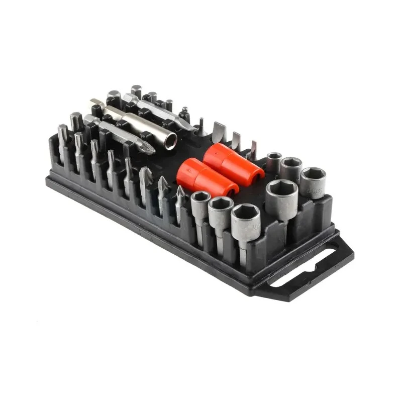 RS PRO 30-Piece 1/4 in Standard Socket Set Chrome Vanadium Steel Hex Drive 213-1005