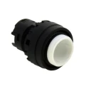 Idec Push Button Bezel Plastic Black Flush for Use with YW YW1B-A00