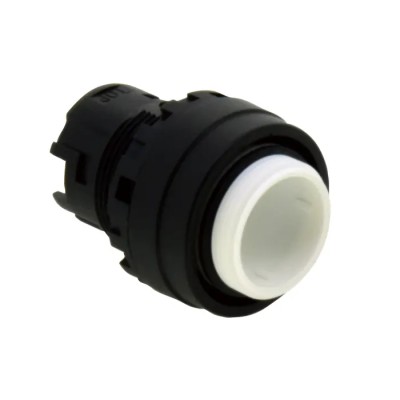 Idec Push Button Bezel Plastic Black Flush for Use with YW YW1B-A00