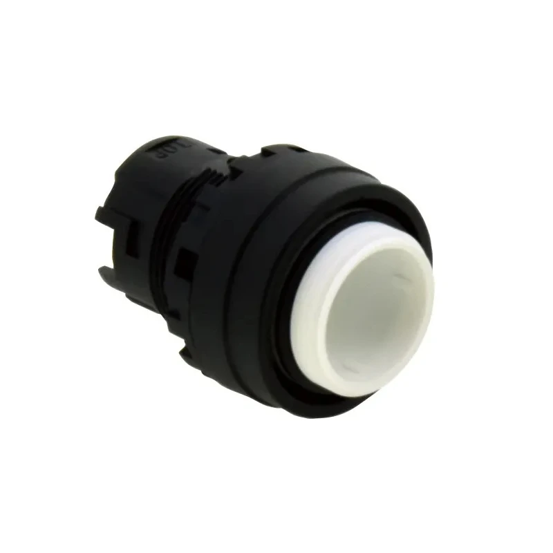 Idec Push Button Bezel Plastic Black Flush for Use with YW YW1B-A00