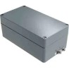 RS PRO Die Cast Aluminium General Purpose Enclosure Grey Lid IP66 IK09 120mm x 91mm x 220mm 213-1641