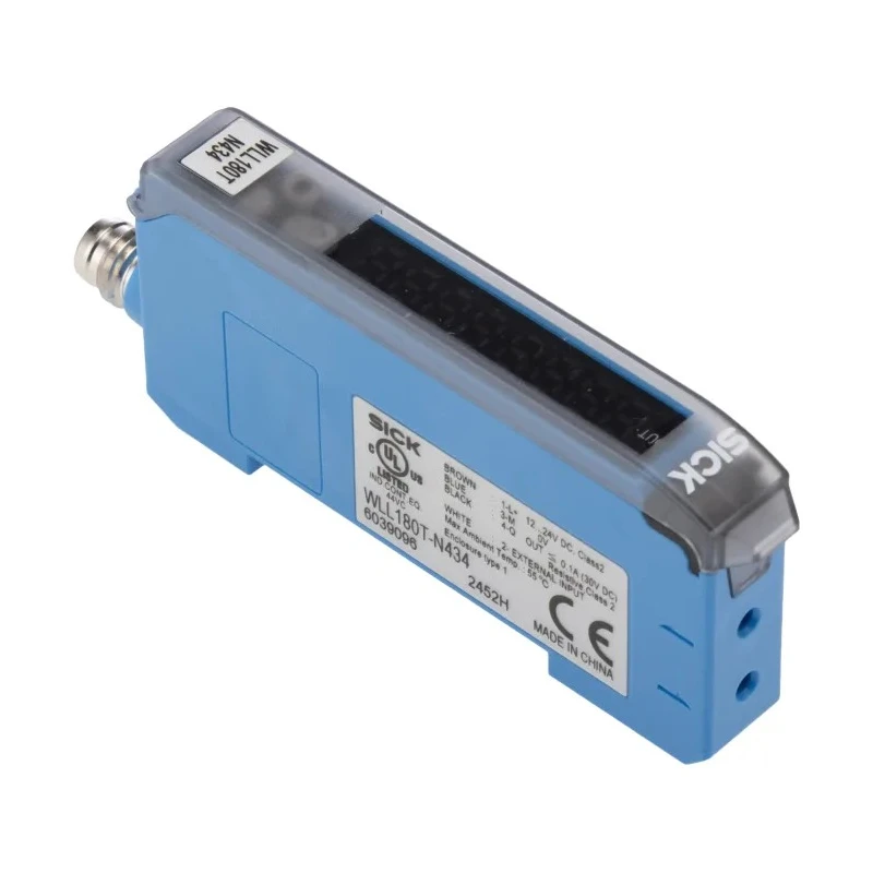 SICK Plastic and Glass Fibre Optic Sensor NPN Output IP50 24V dc WLL180T-N434