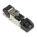 Telegartner RJ45 Connector Male Cable Cat6a Shielded Straight 1 Port 8 Way 