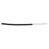 Alpha Wire Hook Up Wire TEFLON Series Black 0.2 mm² 24 AWG Silver Plated Copper 600V 200°C 30 m 5854 BK005