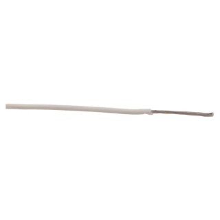Alpha Wire Hookup Wire TEFLON Series White 0.14 mm², 26 AWG, 7 x 34 AWG Core Strands, 100 ft, 250V, PTFE Jacket 2843/7 WH005