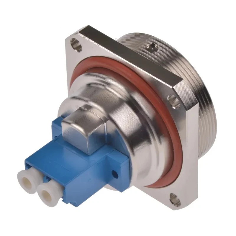 Telegartner LC to LC Multimode Duplex Fibre Optic Adapter 0.2dB Insertion Loss J68071A0000