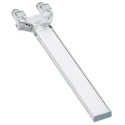 Mentor GmbH Press-In 1-Way Straight Rigid LED Light Pipe Clear 5 mm 1274.1031