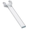 Mentor GmbH Press-In 1-Way Straight Rigid LED Light Pipe Clear 5 mm 1274.1031