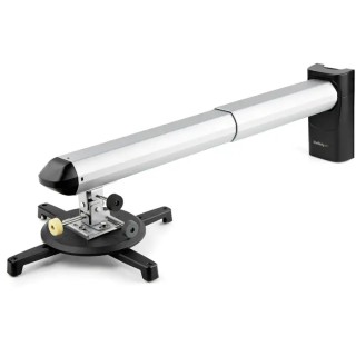 StarTech.com Wall Projector Mount 15kg Max Load Steel Aluminium Plastic 360° Rotation ±25° Tilt PROJWALLMNT