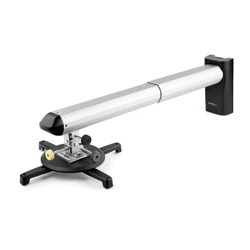 StarTech.com Wall Projector Mount 15kg Max Load Steel Aluminium Plastic 360° Rotation ±25° Tilt PROJWALLMNT
