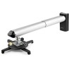 StarTech.com Wall Projector Mount 15kg Max Load Steel Aluminium Plastic 360° Rotation ±25° Tilt PROJWALLMNT