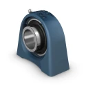 SKF Pillow Block Bearing, 50 mm Inside Diameter, Steel Material, Cylindrical Bore, 4000 RPM Limiting Speed SYF 50 TF