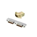 Amphenol Canada 21 Way Straight 1.27 mm Pitch Micro-D Cable D-Sub Connector Male M83513/01-CN