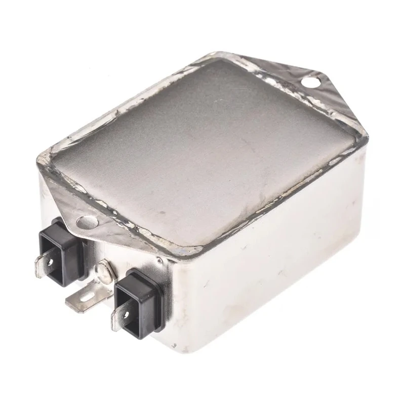 TE Connectivity Chassis Mount EMI Filter Corcom H 20 A 250V AC 50Hz 60Hz Spade 1 Phase 3-1609037-8